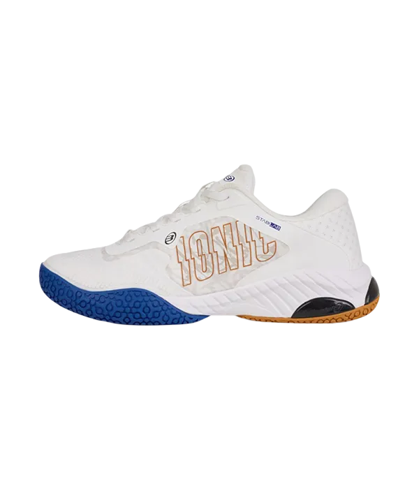 Zapatillas Bullpadel Ionic 25I Blanco/Azul Real - Image 2