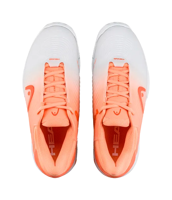 Zapatillas Head Revolt Pro 4.5 Clay Mujer Coral/White 2025 - Image 3