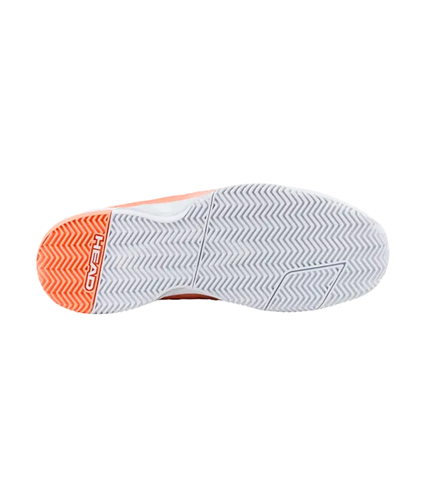 Zapatillas Head Revolt Pro 4.5 Clay Mujer Coral/White 2025 - Image 4