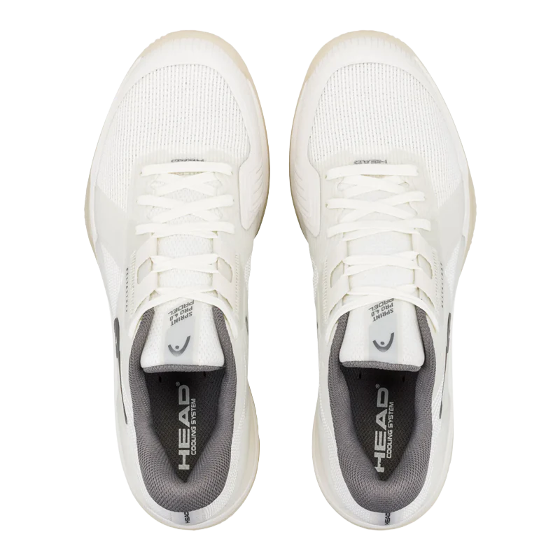 Zapatillas HEAD Sprint Pro 4.0 Padel Chalk White/Dark Grey 2026 - Image 3