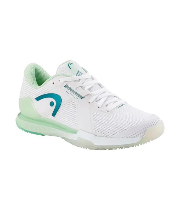 Zapatillas Head Sprint Pro 4.0 Padel Mujer White/Green