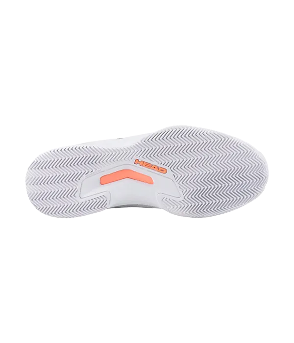 Zapatillas Head Sprint Team 4.0 Clay Mujer White/Coral 2025 - Image 3