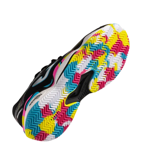 Zapatillas Joma Smash 2591 Negro-Multicolor - Image 3