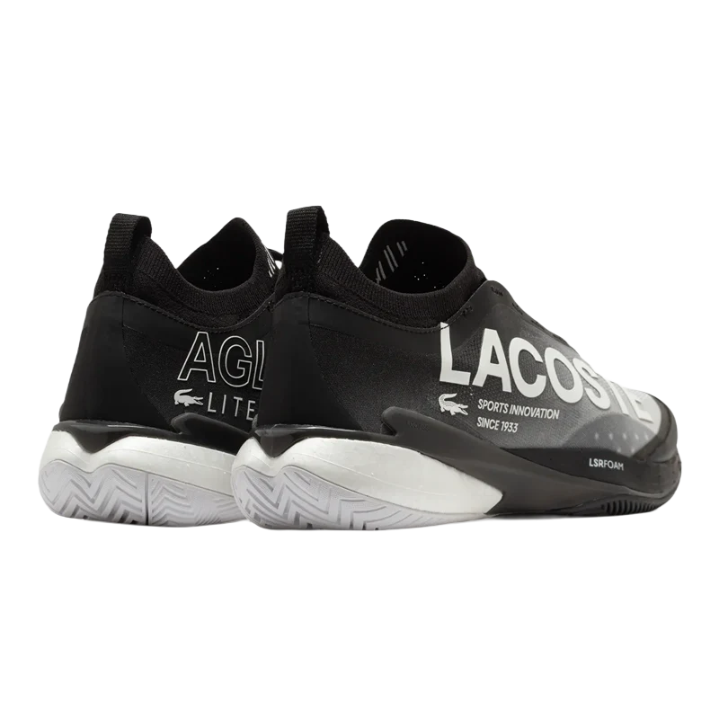 Zapatillas Lacoste AG-LT25 Lite 1264 SMA Negra/Blanca 2026 - Image 4