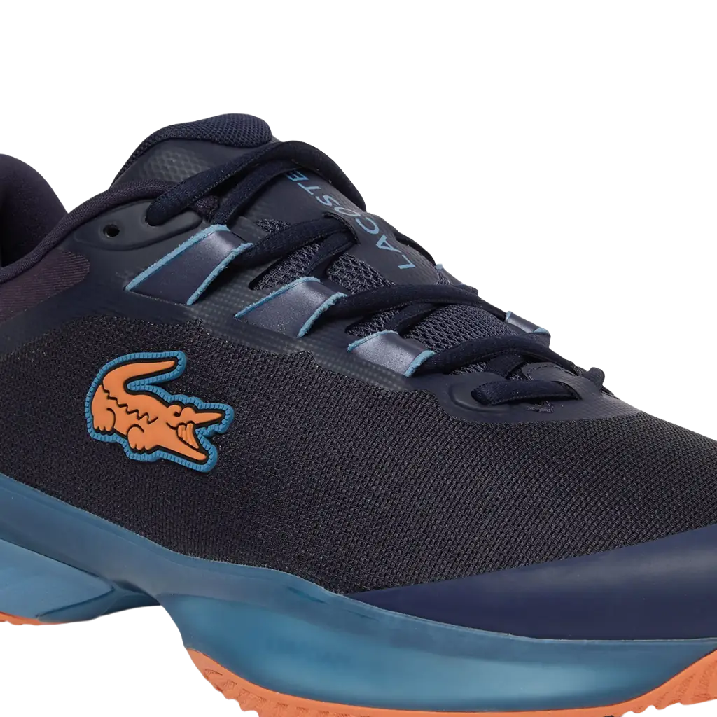 Zapatillas Lacoste AG-LT UltraCC RG 1261 SMA Navy/Orange 2026 - Image 6