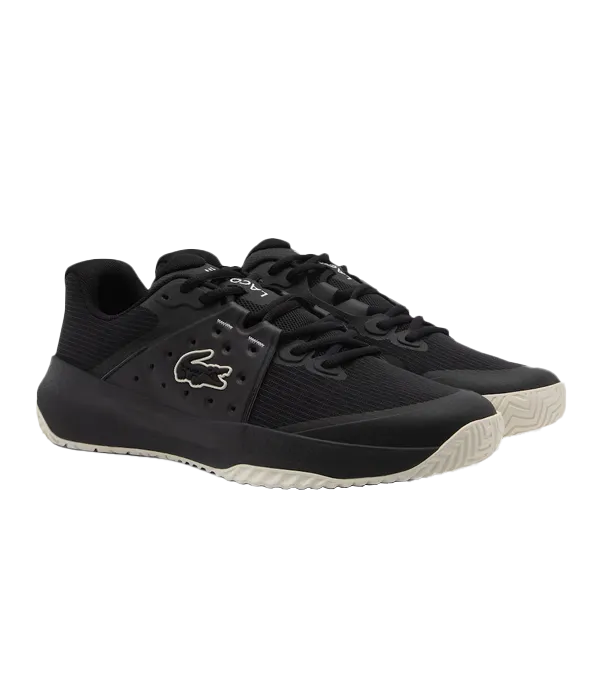 Zapatillas Lacoste Power Serve 225 1 SMA Negro/Blanco - Image 2