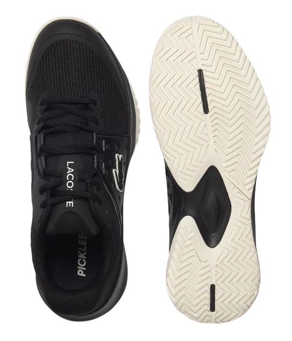 Zapatillas Lacoste Power Serve 225 1 SMA Negro/Blanco - Image 4