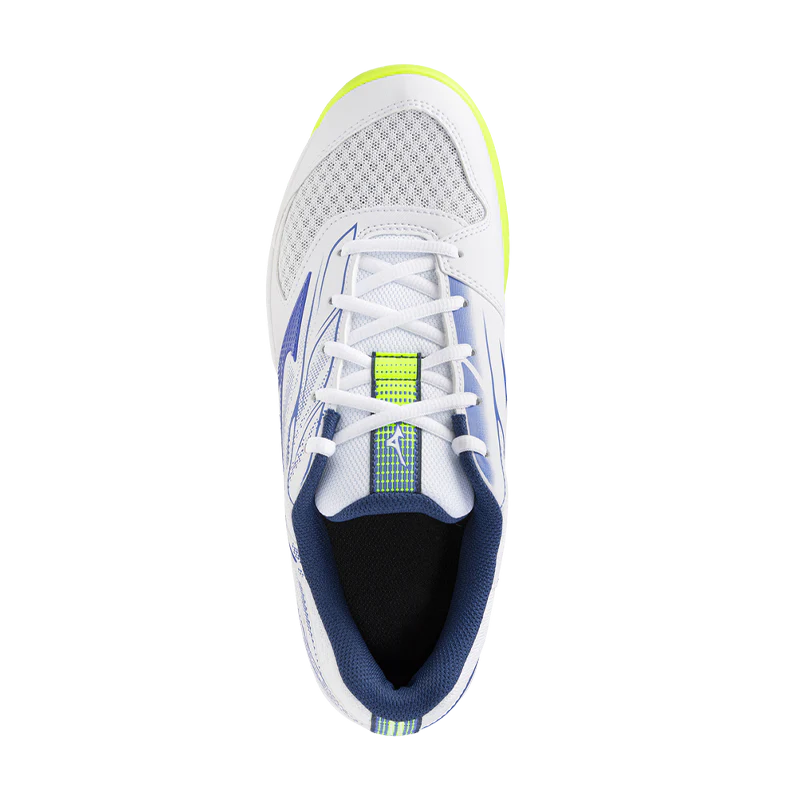 Zapatillas Mizuno Break Shot 5 CC Blanco/Amarillo 2026 - Image 3