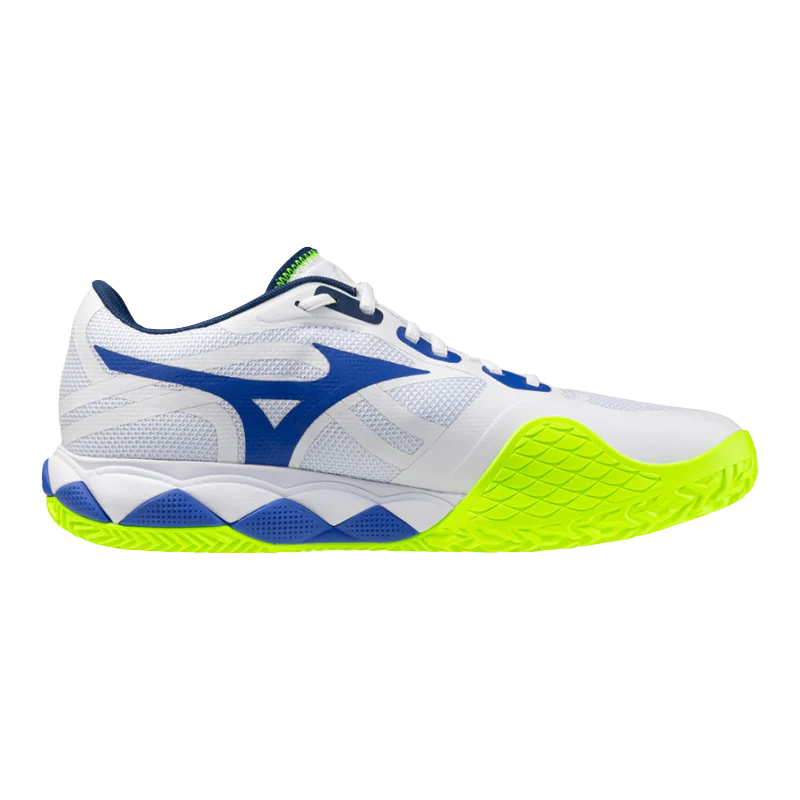 Zapatillas Mizuno Wave Enforce Tour 2 Blanco/Azul 2026 - Image 2
