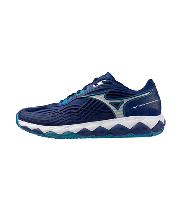 Zapatillas Mizuno Wave Enforce Tour 2 Clay Azul/Blanco
