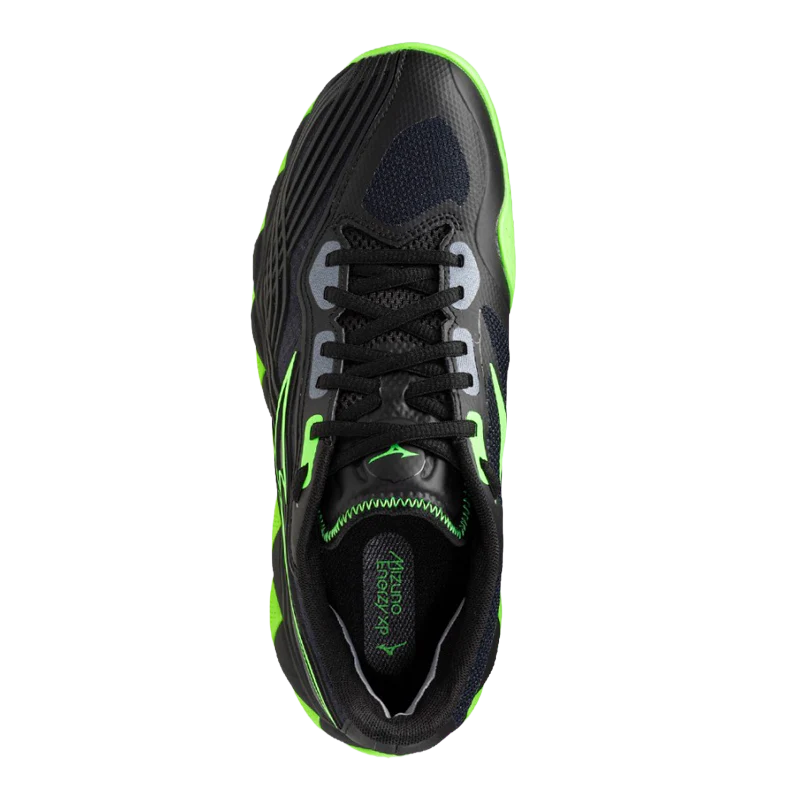 Zapatillas Mizuno Wave Enforce Tour 2 Negro/Verde 2026 - Image 3