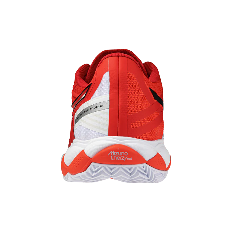 Zapatillas Mizuno Wave Enforce Tour 2CC Rojo/Blanco 2026 - Image 5