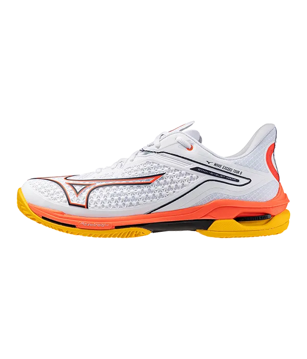 Zapatillas Mizuno Wave Exceed Tour 6CC Blanco/Naranja