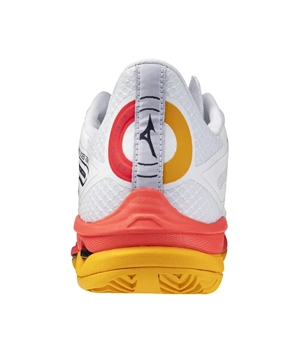 Zapatillas Mizuno Wave Exceed Tour 6CC Blanco/Naranja - Image 5