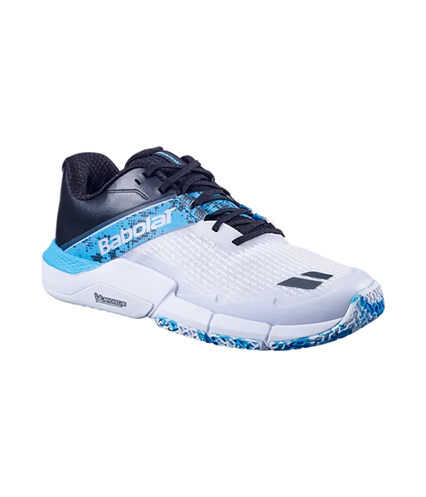 Zapatillas Babolat Movea 2 White/Cyan Blue - Image 2
