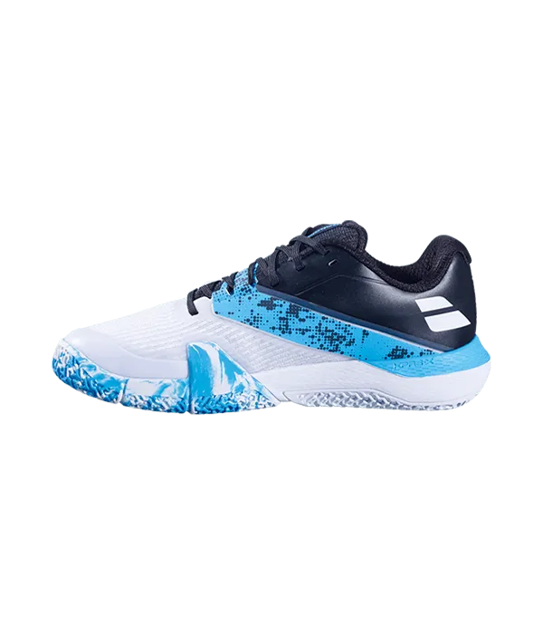 Zapatillas Babolat Movea 2 White/Cyan Blue - Image 3