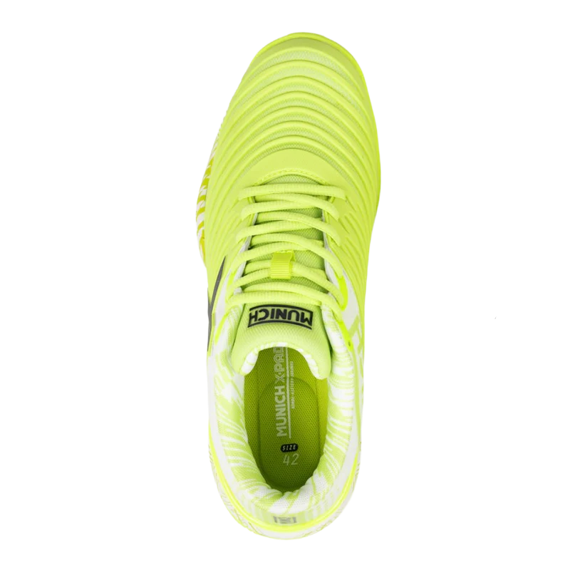Zapatillas Munich Padx 62 Padel Amarilo Fluor - Image 2