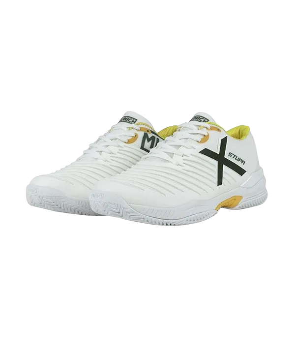 Zapatillas Munich Stupa Padx 64 Blanco/Amarillo 2026 - Image 3