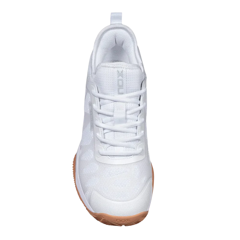 Zapatillas NOX Nerbo White/Gum Rubber 2026 - Image 3