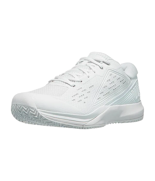 Zapatillas Wilson Rush Pro Ace White/White/Black 2025 - Image 5