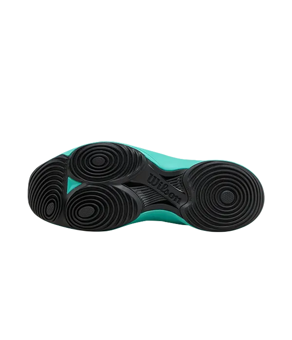 Zapatillas Wilson Hurakn Lite White/Turquoise/Black Mujer - Image 3