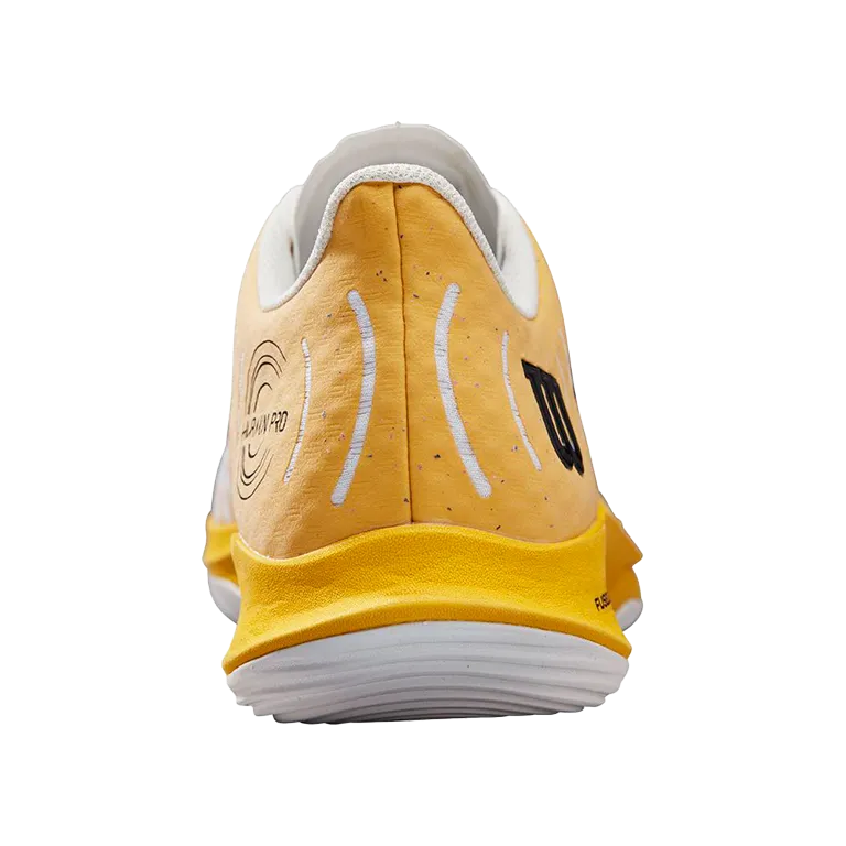 Zapatillas Wilson Hurakn Pro White/OldGold/Fiery - Image 6