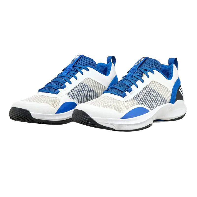Zapatillas Wilson Hurakn Pro V2 White/Deja Vu Blue/Black 2026 - Image 5